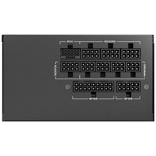  Nguồn máy tính Antec GSK V2 750 750W 80 Plus Gold | Full Range, Full Modular, ATX 3.1, PCIe 5.1, Đen 