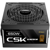  Nguồn máy tính Antec CSK DC 650 650W 80 Plus Bronze | Non Modular, ATX, Đen 