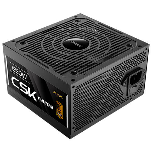  Nguồn máy tính Antec CSK DC 650 650W 80 Plus Bronze | Non Modular, ATX, Đen 