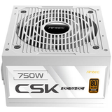  Nguồn máy tính Antec CSK DC 750 750W 80 Plus Bronze | Non Modular, PCIe 5.1, ATX, Trắng 