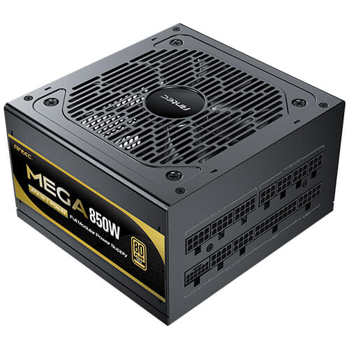  Nguồn máy tính Antec MEGA 850 Gold 850W | 80 Plus Gold, Full Range, Full Modular, PCIe 5.1, ATX 3.1, Đen 
