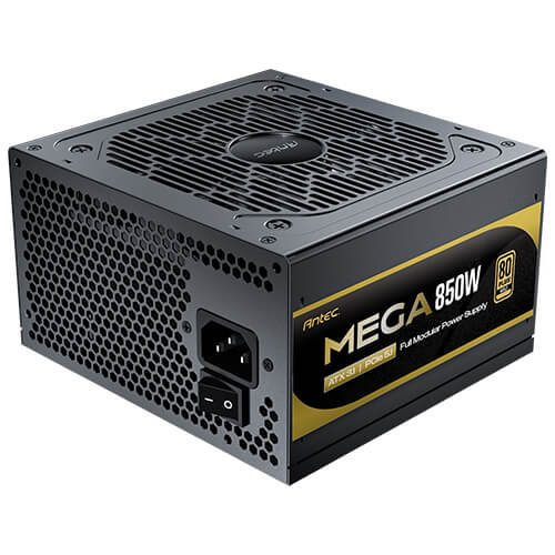  Nguồn máy tính Antec MEGA 850 Gold 850W | 80 Plus Gold, Full Range, Full Modular, PCIe 5.1, ATX 3.1, Đen 