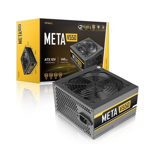 2nd.Nguồn Antec Meta V550 550W. BH 3T Star – TINHOCNGOISAO.COM