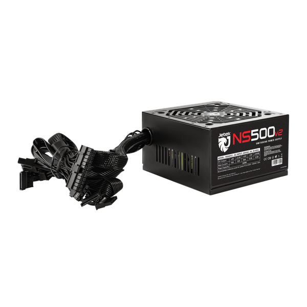  Nguồn máy tính Jetek NS500 V2 | 350W, Non Modular, ATX 