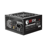 Nguồn máy tính Jetek ST550 V3 550W | 450W Liên tục, Non Modular, Cáp dẹt, ATX, Đen 