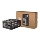  Nguồn máy tính Jetek ST550 V3 550W | 450W Liên tục, Non Modular, Cáp dẹt, ATX, Đen 