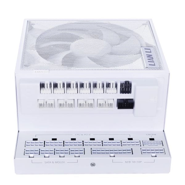  Nguồn máy tính LianLi EDGE 1000W Gold V2 (PSULLEG1000C.WH00.EU) | 80 Plus Gold, Full Modular, Kèm HUB, Trắng 