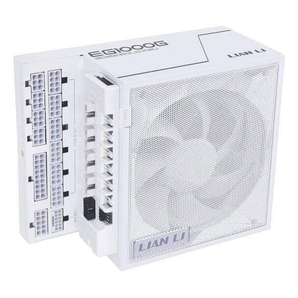  Nguồn máy tính LianLi EDGE 1000W Gold V2 (PSULLEG1000C.WH00.EU) | 80 Plus Gold, Full Modular, Kèm HUB, Trắng 
