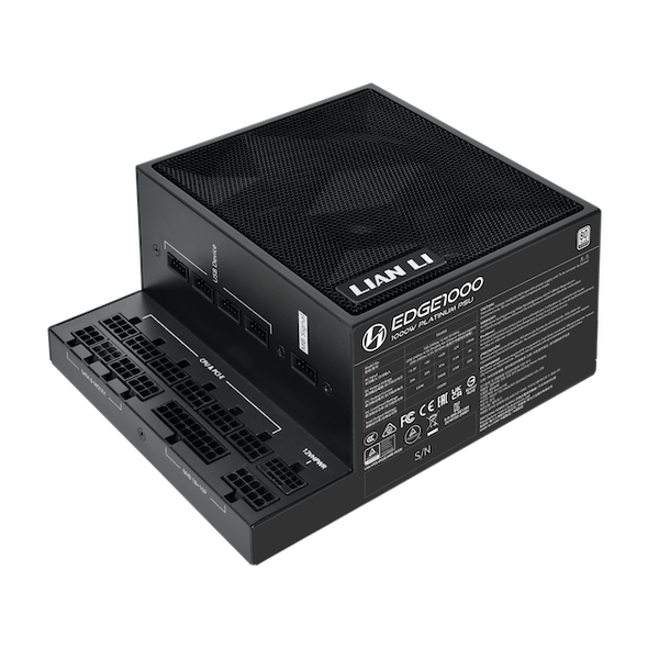  Nguồn máy tính LianLi EDGE 1000W Platinum V2 (PSULLEG1000P.BH00.EU) | Kèm HUB, Đen 