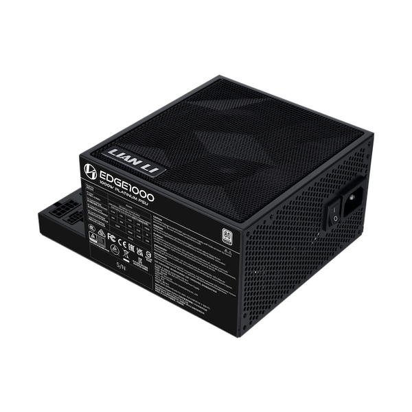  Nguồn máy tính LianLi EDGE 1000W Platinum V2 (PSULLEG1000P.BH00.EU) | Kèm HUB, Đen 