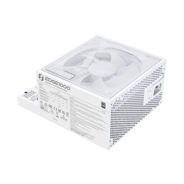  Nguồn máy tính LianLi EDGE 1000W Platinum V2 (PSULLEG1000P.WH00.EU) | Kèm HUB, Trắng 