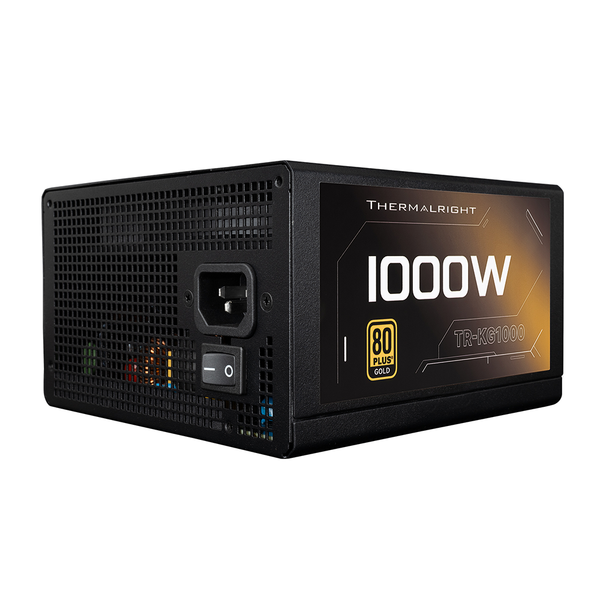  Nguồn máy tính Thermalright KG-1000 1000W 80 Plus Gold | Full Modular, PCIe 5.1, ATX 3.1, Đen 