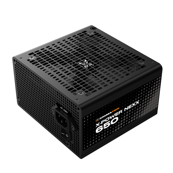  Nguồn máy tính Xigmatek Xpower Nexx 650 600W 220V | 85% Efficiency, Đen 