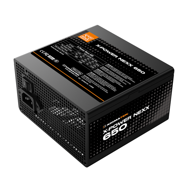 Nguồn máy tính Xigmatek Xpower Nexx 650 600W 220V | 85% Efficiency, Đen 