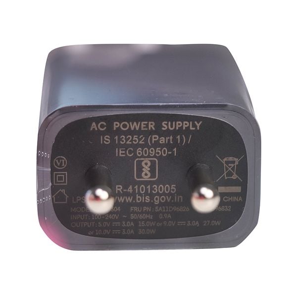  Củ sạc nhanh Lenovo MC-304 (TypeC) 30W | Màu đen 