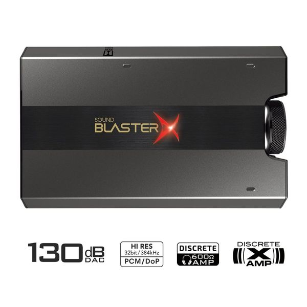  Sound Card Creative Sound BlasterX G6 | Đen (70SB177000000) 