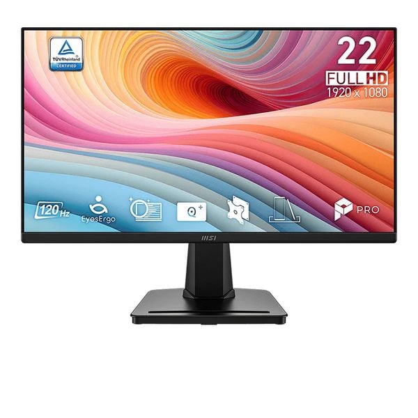 Màn hình văn phòng MSI PRO MP225 E12VL | 21.5 inch, FHD, VA, 120Hz, 1ms, HDMI, VGA 