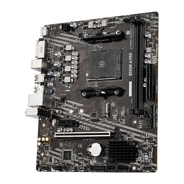  Mainboard MSI B550M-A PRO | AM4, mATX, 2 khe DDR4 