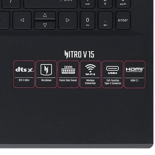  Laptop gaming Acer Nitro V 15 ANV15-41-R1JY | R5 6600H, 16GB, SSD 512GB, RTX 3050, 15.6" FHD 165Hz (NH.QPFSV.001) 