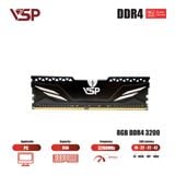  RAM PC VSP 8GB DDR4 3200MHz Tản Nhiệt Nhôm CL18 (DD04-8GDDR40173) | UDIMM, PC4-25600, Đen 