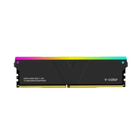 [Cũ] RAM 4 8G Bus 3600 V-Color RGB Tản Nhiệt. BH 3T Star