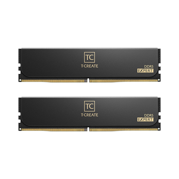  RAM PC EXPO/XMP TeamGroup T-Create EXPERT 128GB (64x2) 6400MHz DDR5  | 1.25V,  CL42-52-52-102 (CTCED5128G6400HC42CDC01) 