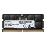 RAM Laptop ADATA 16GB DDR5 5600MHz SO-DIMM (AD5S560016G-S) | On-Die ECC, 262-Pin 