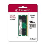  RAM Laptop Transcend 16GB DDR5 5600MHz SO-DIMM (JM5600ASE-16G) | CL46, 1.1V, 262 Pin 