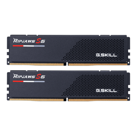 Ram GSkill Ripjaws S5 Black 32GB | 16GBx2, DDR5, 6000MHz (F5-6000J3636F16GX2-RS5K)