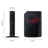  Máy Bộ NUC ASUS ROG Intel | U7-255HX, 16GB (2x8GB) DDR5-6400, 1TB Gen4 NVMe, Wifi7, RTX 5060, Win11 (RNUC15JNK7X569A0) 