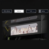  Thùng máy Lian Li O11 Vision M Digital (LCD 9.2 inch) (Không Kèm Fan) (CASELLO11VMDX) | M-ATX/ITX, LCD 9.2 inch, VGA 410mm, Đen 