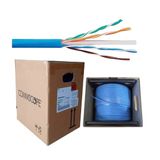  Cáp mạng Commscope AMP Cat6 UT (1427254-6) | 305m/cuộn, Đồng nguyên chất, Màu xanh 