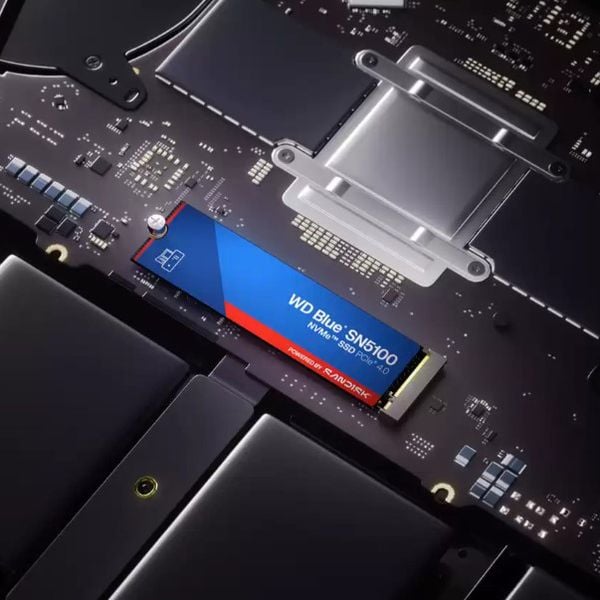  Ổ cứng SSD Western Digital Blue SN5100 500GB | PCIe Gen4 x4 NVMe, M.2 2280 (WDS500G5B0E) 