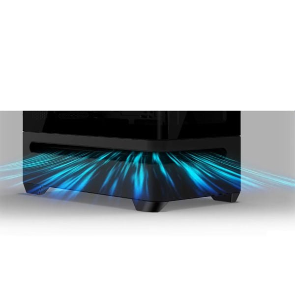  Thùng máy Asus Prime AP202 ARGB M-ATX (Không Fan Đi Kèm) (Aio 360 Top) - Đen 