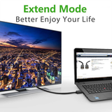  Cáp chuyển Ugreen 10202 DisplayPort 1.2 to HDMI 2m | 4K@30Hz, Một chiều DP sang HDMI, Đen 