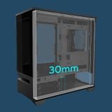  Thùng máy Asus Prime AP202 ARGB M-ATX (Không Fan Đi Kèm) (Aio 360 Top) - Đen 