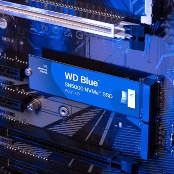  Ổ cứng SSD Western Digital Blue SN5000 2TB | PCIe Gen4 x4 NVMe, M.2 2280 (WDS200T4B0E) 