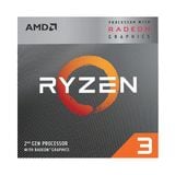  CPU AMD RYZEN 3 3200G | 3.6GHz Up to 4.0GHz, AM4, 4 Cores 4 Threads 