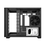  Thùng máy LinkTech Siren M (Chưa kèm Fan) | M-ATX/ITX, Mặt kính cong, Đen 