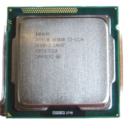 CPU Intel Xeon E3-1230 Tray | LGA1155, 4 nhân/8 luồng, Max 3.6 GHz