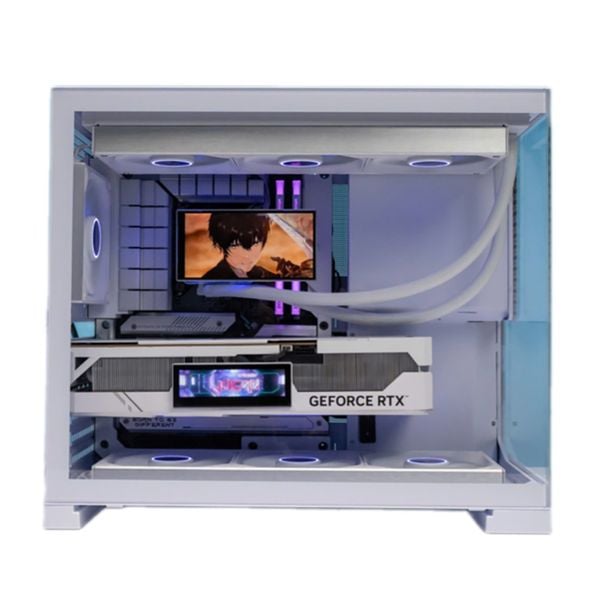  Thùng máy Leopard AX-1 ATX (Không Kèm Fan) - Trắng 
