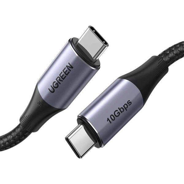  Cáp USB Type-C Đến Type-C 3.2 GEN2 Dài 1M Tốc Độ 10Gbps, Hỗ Trợ 4K@60Hz, PD 240W Ugreen 80150 