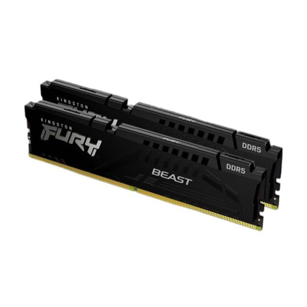  RAM PC Kingston Fury Beast 64GB DDR5 Black | (2x32GB), 5600MHz, Intel/AMD KF556C40BB2K2-64 