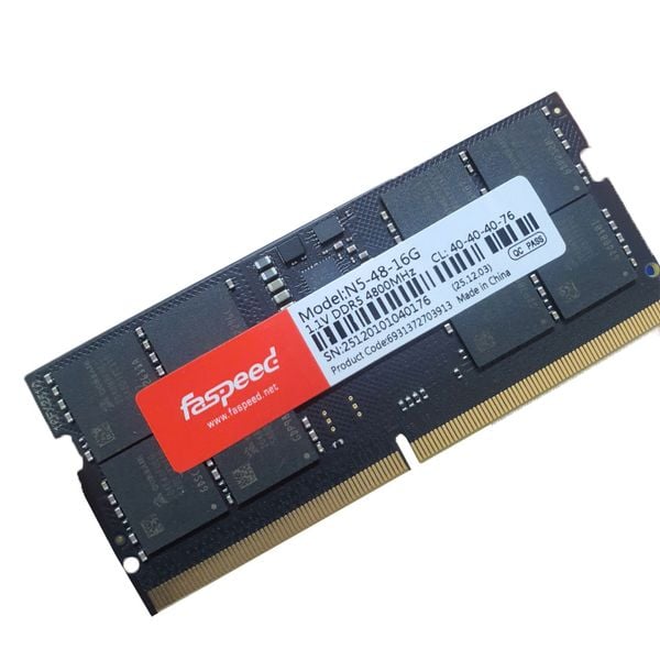  RAM Laptop Faspeed 16GB DDR5 | (1x16GB), 4800MHz (N5-48-16GAZ) 