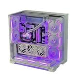  Tản nhiệt nước AIO Leopard Chill ARC 360 LCD Cong | Rad 360mm, Màn hình LCD cong, Trắng 