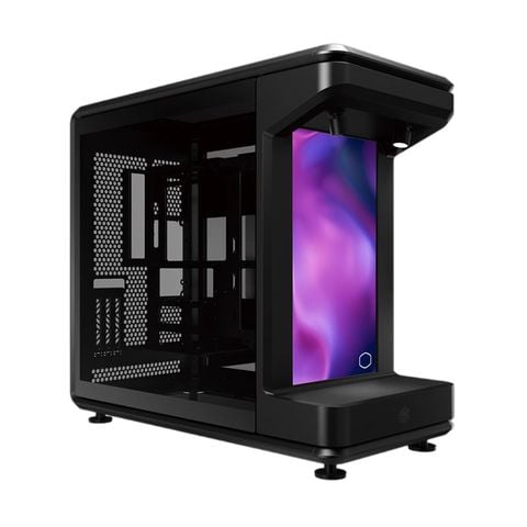 Thùng máy Cooler Master MasterFrame 360 Stage LCD (MF360-KHNN-S02) | Mid Tower, ATX, Kính cường lực