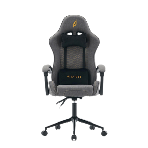 Ghế Gaming E-Dra EGC236 Fabric | Chân xoay, Màu xám