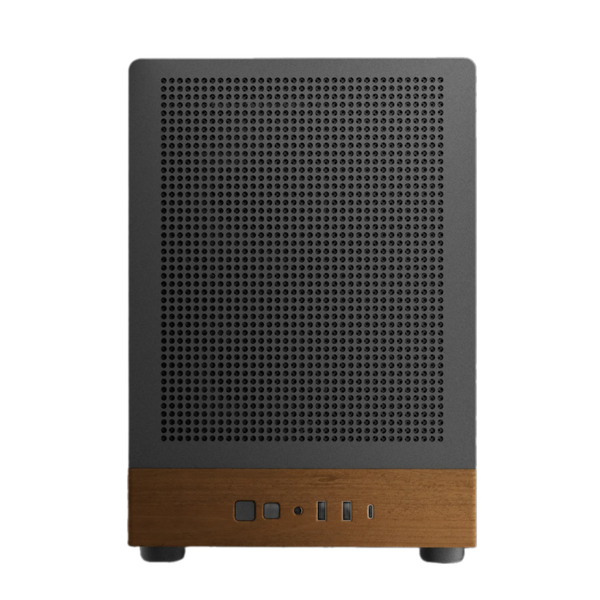  Thùng máy Case Gamdias Athena M4M | M-ATX, Mặt Gỗ 