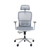  Ghế công thái học GAMI LUM2 | Xám, 150kg, Chân xoay, tay 3D, Lưng lưới 