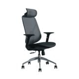  Ghế công thái học Epione ElysChair All Black | Lưng lưới, Kèm tựa đầu, Đen 